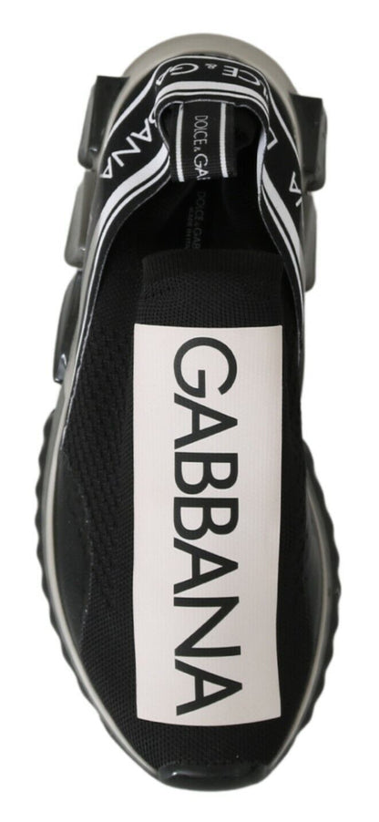 Dolce & Gabbana Dapper Black Casual Sport Sneakers