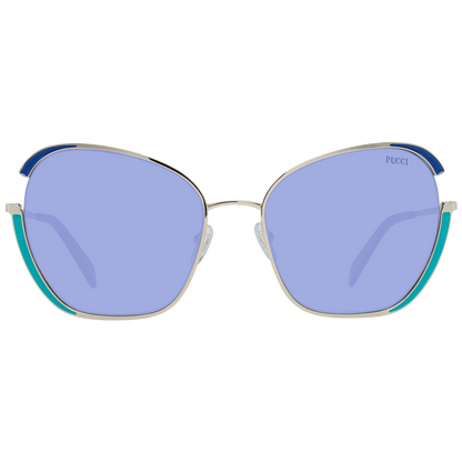 Emilio Pucci Gold Women Sunglasses