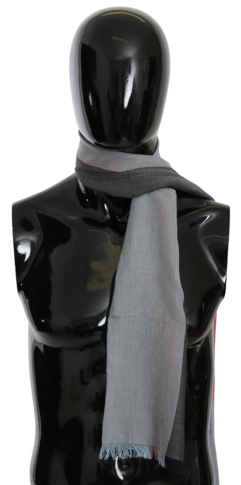 Dolce & Gabbana Elegant Gray Italian Cotton Scarf