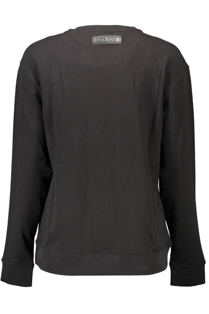 Plein Sport Black Cotton Women Sweater