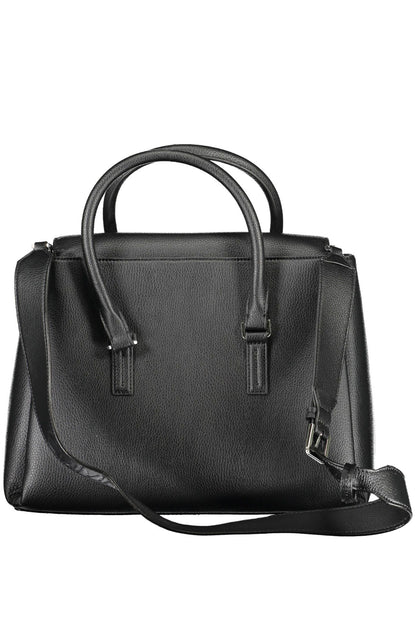 Calvin Klein Black Polyester Women Handbag