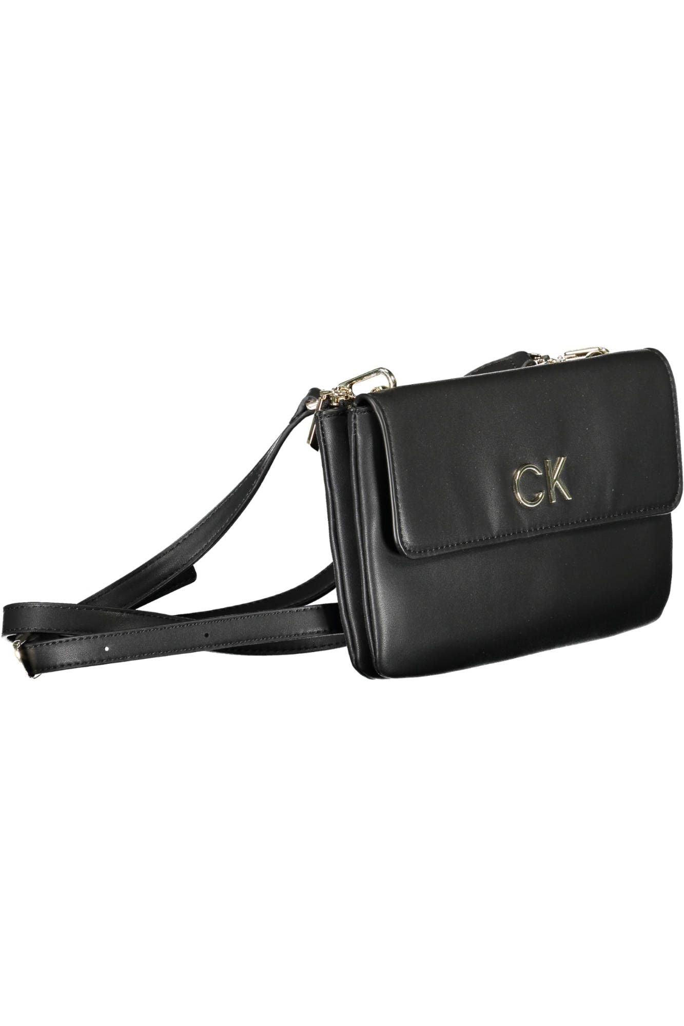 Calvin Klein Black Polyester Women Handbag