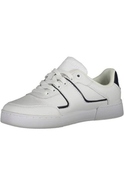 Tommy Hilfiger White Leather Women Sneaker