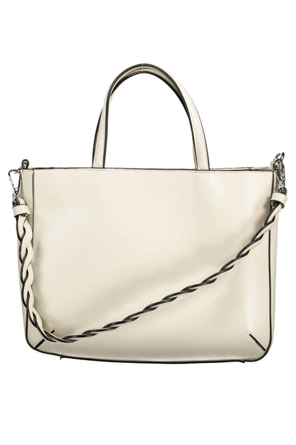 BYBLOS White PVC Women Handbag