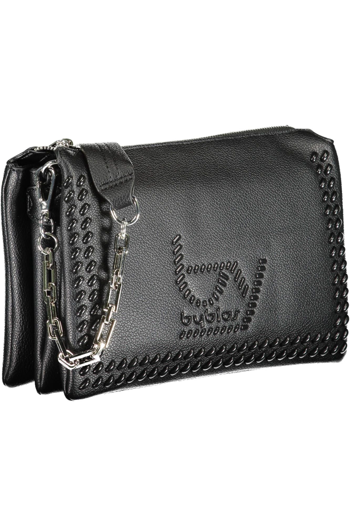 BYBLOS Black Polyethylene Women Handbag