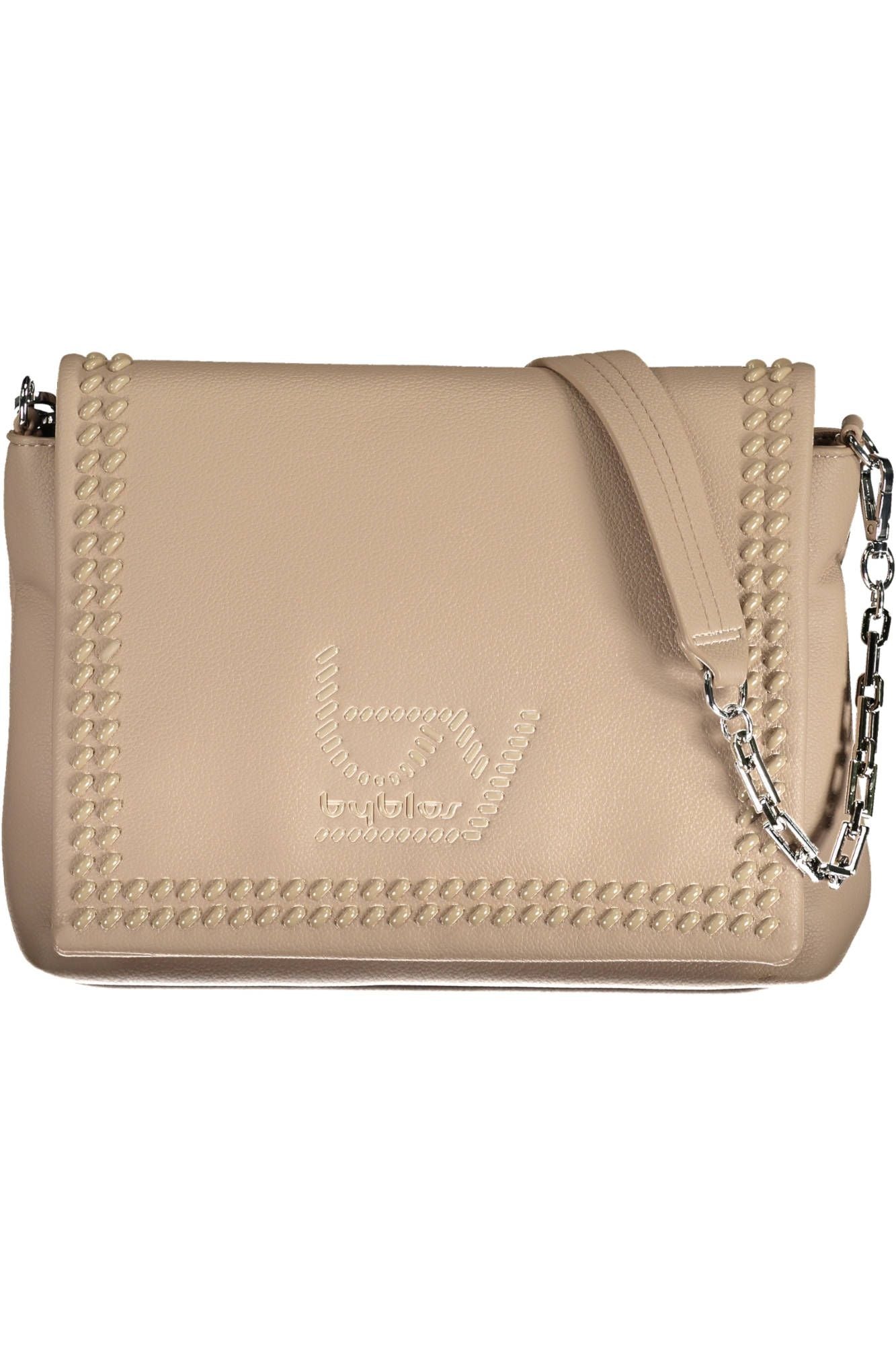 BYBLOS Beige Polyethylene Women Handbag