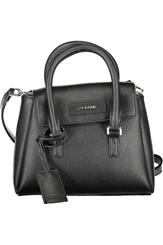 Calvin Klein Black Polyester Women Handbag