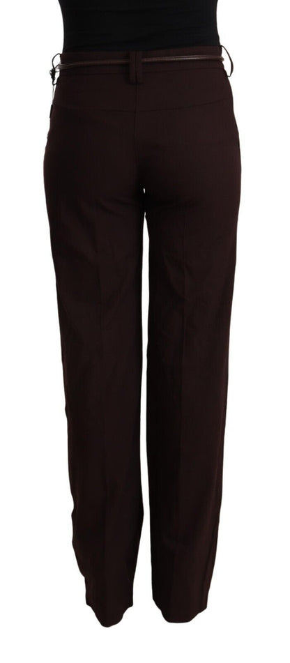 Patrizia Pepe Elegant High Waist Straight Formal Pants