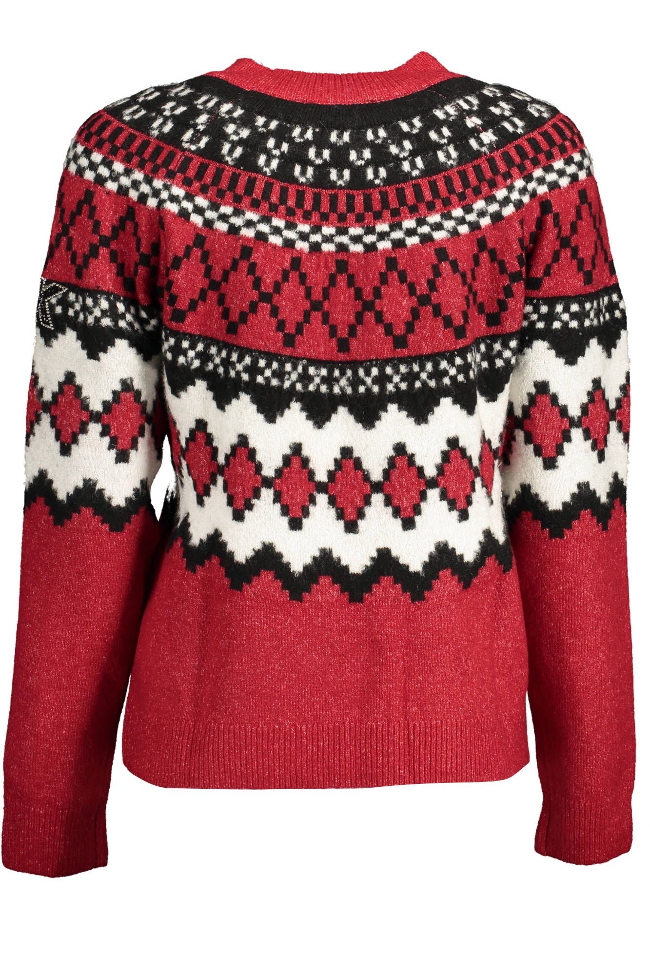 Desigual Red Polyester Women Sweater