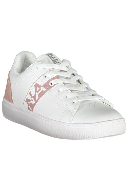 Napapijri White Leather Women Sneaker