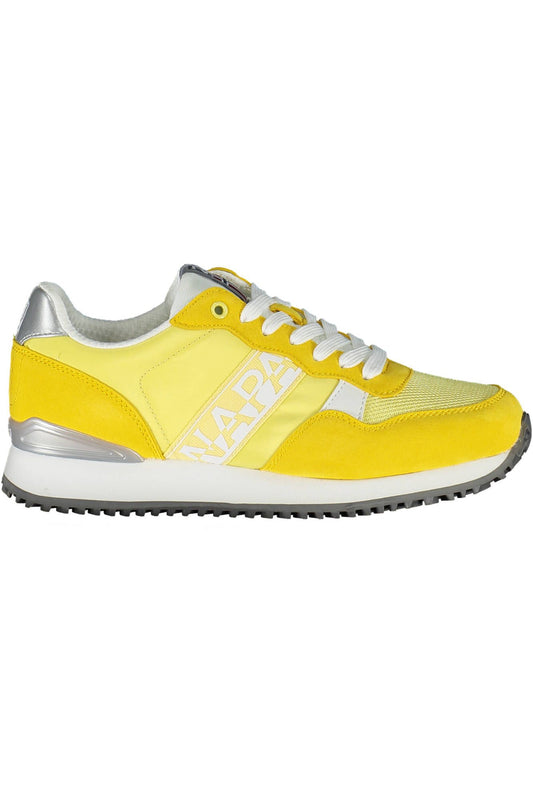 Napapijri Yellow Polyester Women Sneaker