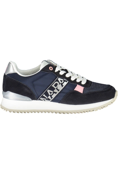 Napapijri Blue Polyester Women Sneaker