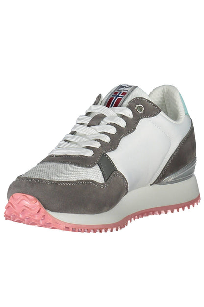 Napapijri White Polyester Women Sneaker