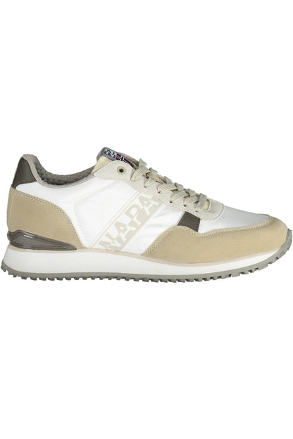 Napapijri White Polyester Men Sneaker