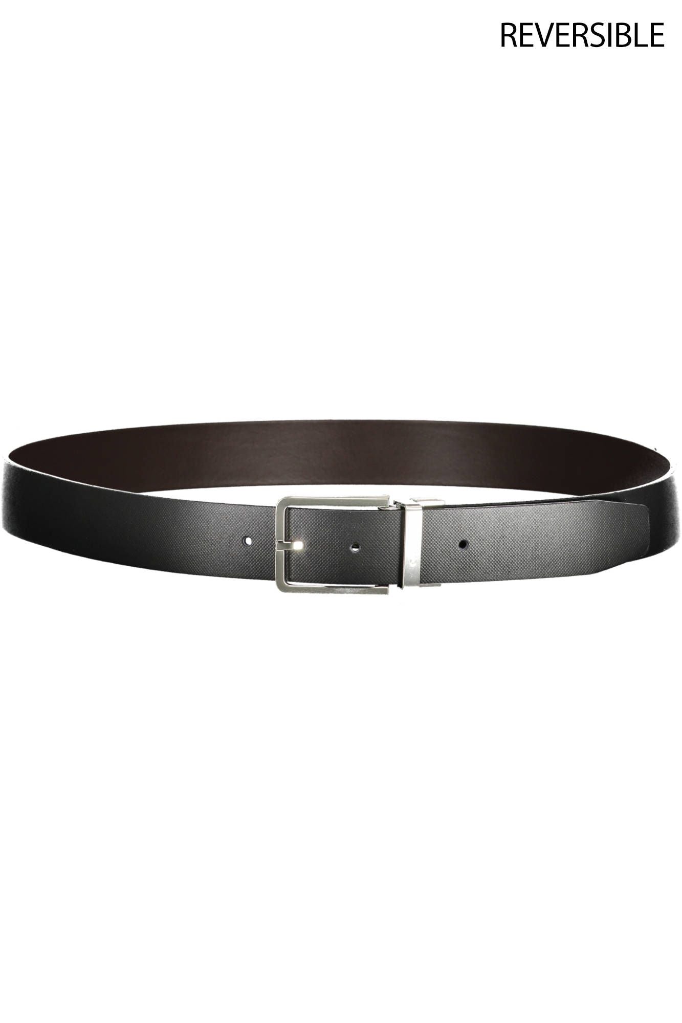 Calvin Klein Brown Leather Men Belt