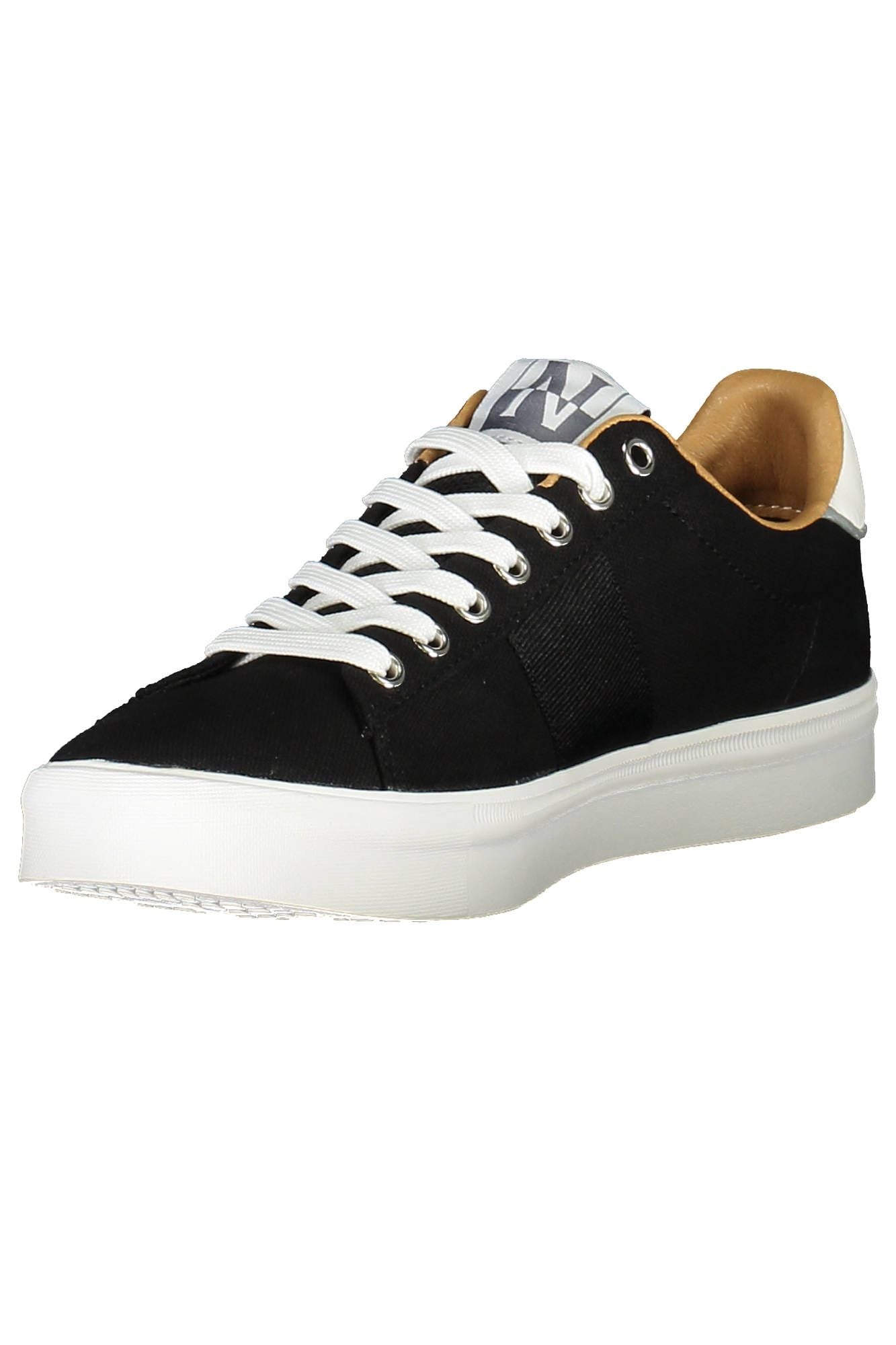 Napapijri Black Polyester Men Sneaker