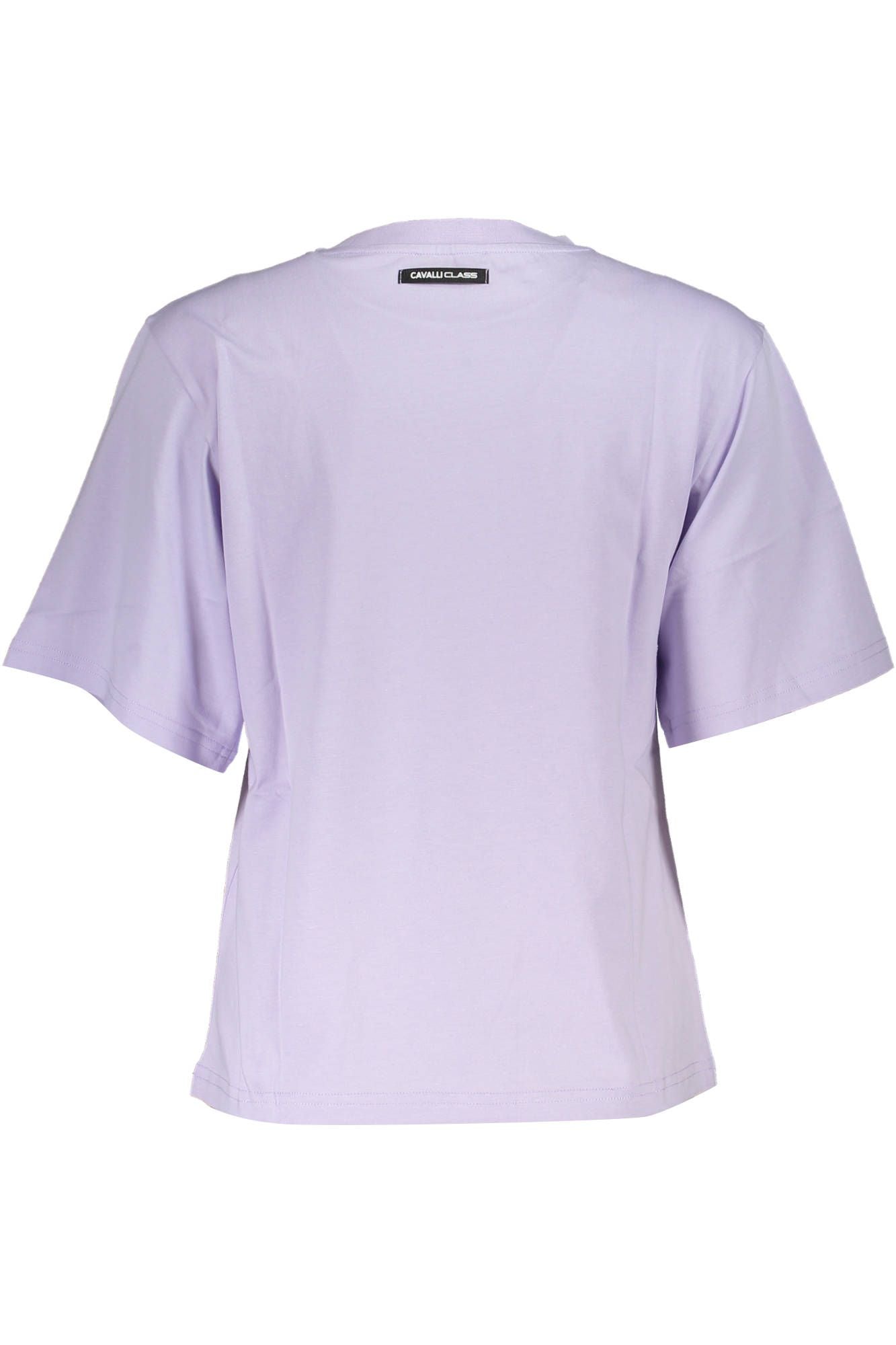 Cavalli Class Purple Cotton Women Top