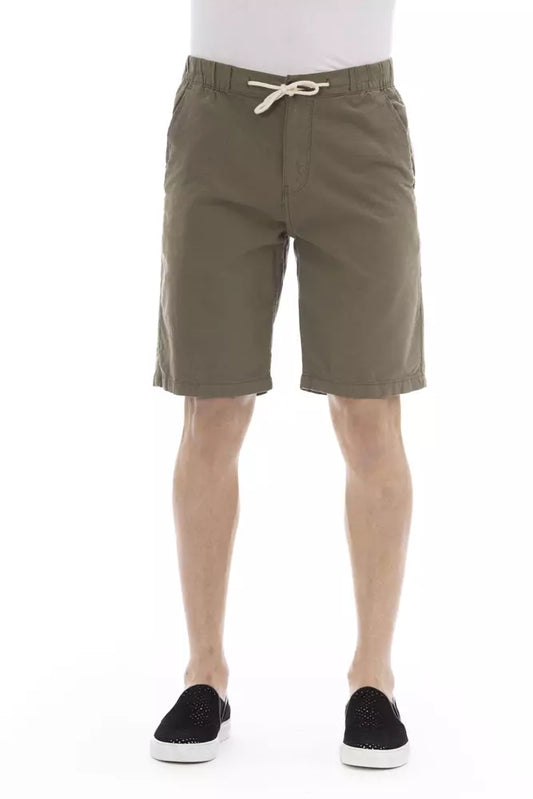 Baldinini Trend Army Cotton Men Short