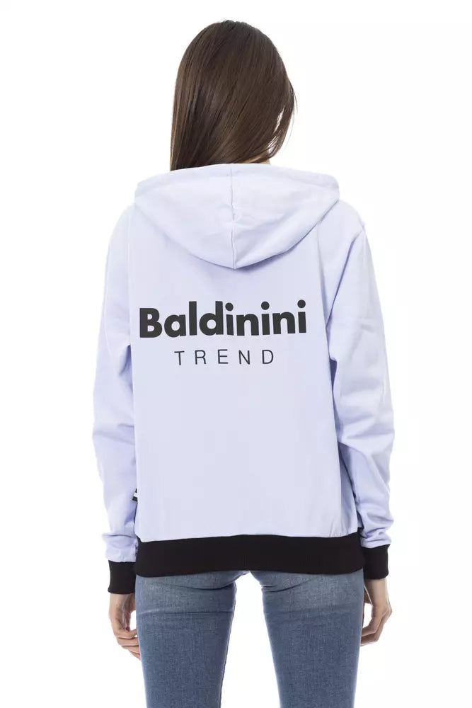 Baldinini Trend Purple Cotton Women Sweater