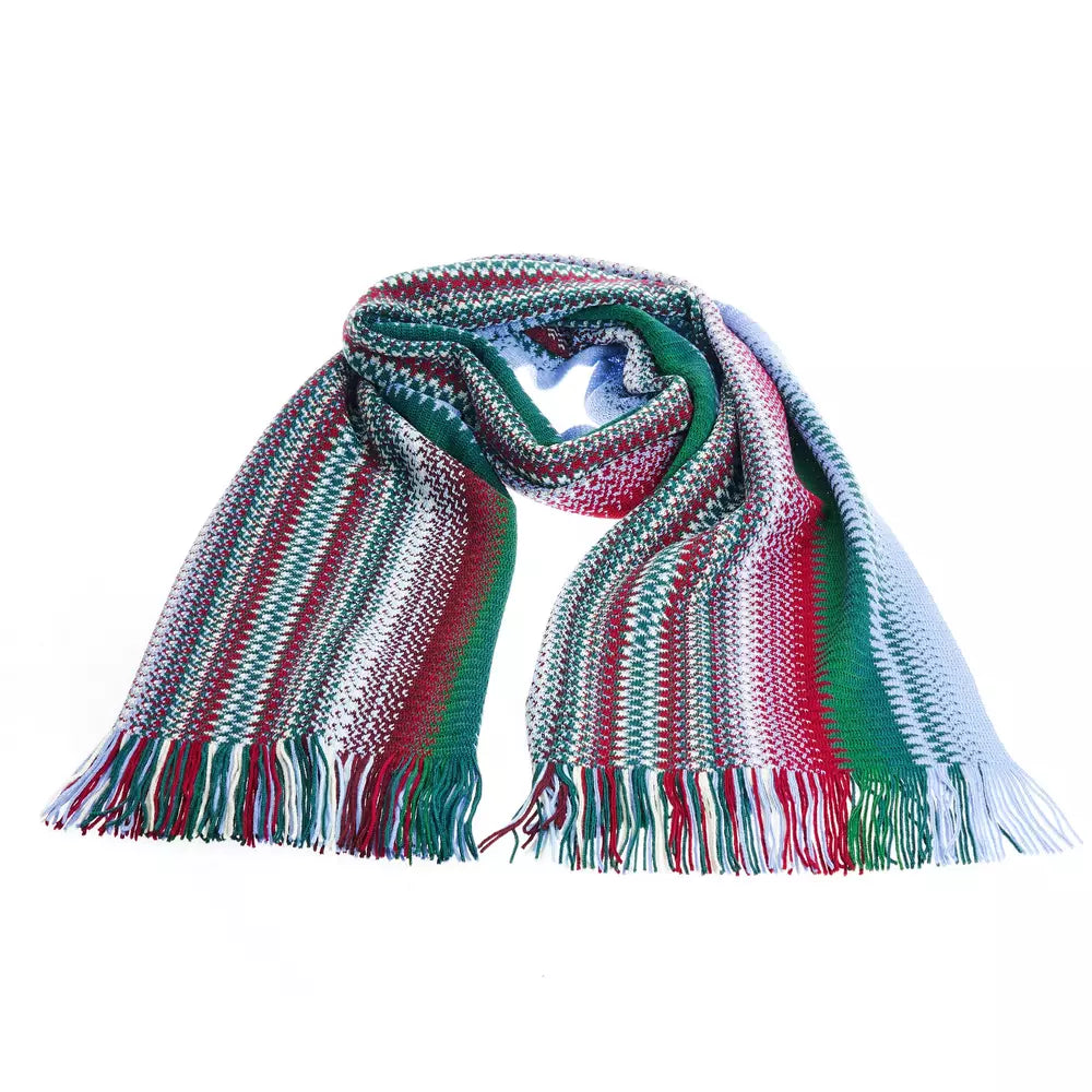 Missoni Multicolor Wool Men Scarf