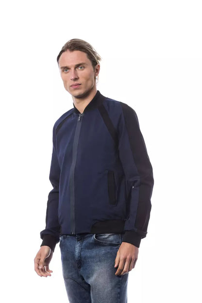 Verri Blue Viscose Men Sweater