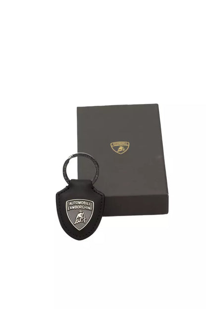 Automobili Lamborghini Black Metal Men Keychain