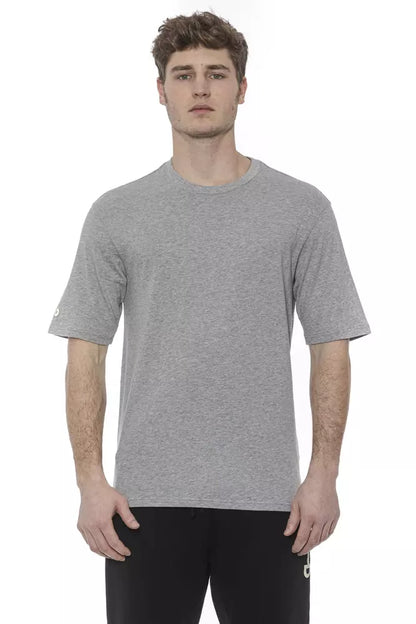 Tond Gray Cotton Men T-Shirt