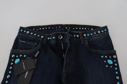 Dolce & Gabbana Studded Opulence Denim Jeans