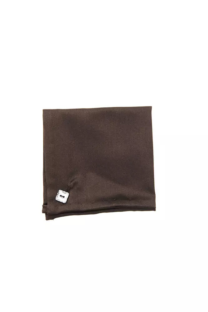 Billionaire Italian Couture Brown Sisal Mens Pochette