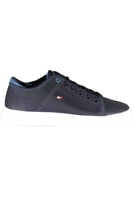 Tommy Hilfiger Blue Polyester Men Sneaker