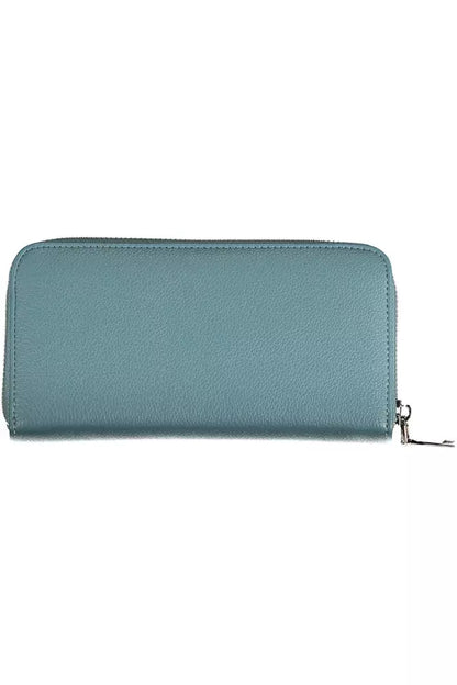 BYBLOS Blue Polyethylene Women Wallet