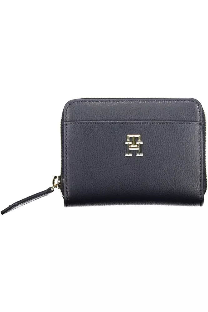 Tommy Hilfiger Blue Polyester Women Wallet