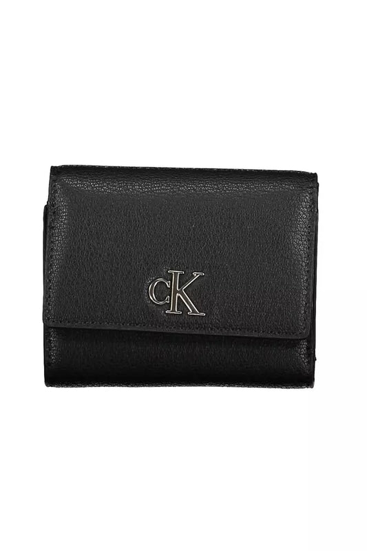 Calvin Klein Black Polyester Women Wallet