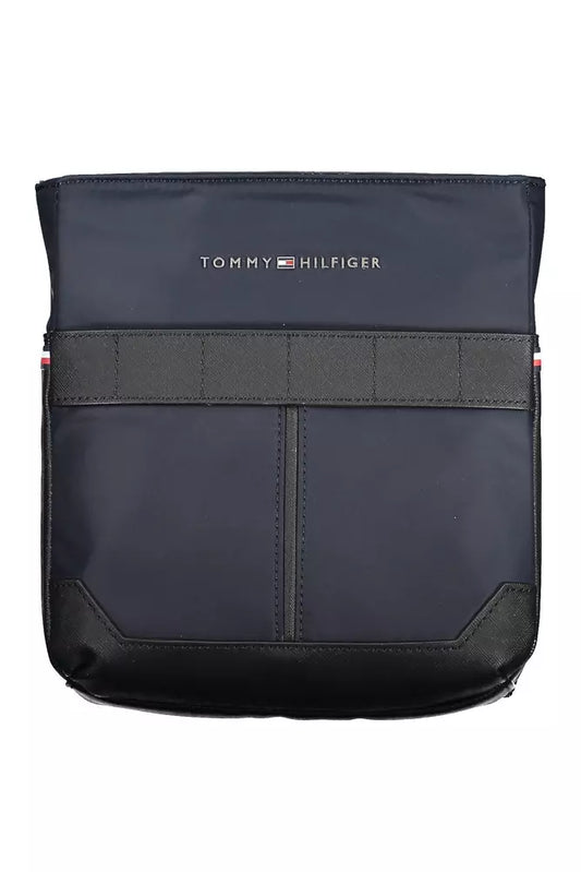 Tommy Hilfiger Blue Polyester Men Shoulder Bag