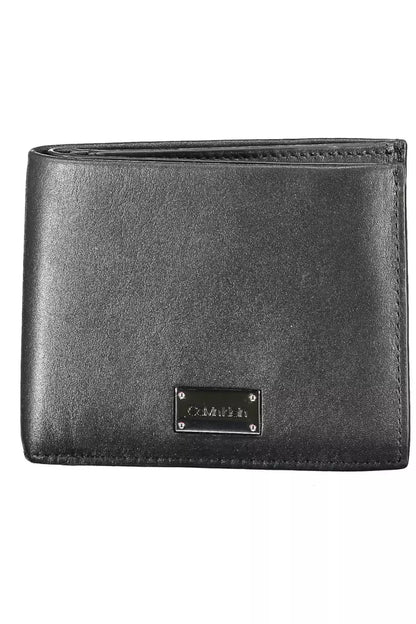 Calvin Klein Black Leather Men Wallet