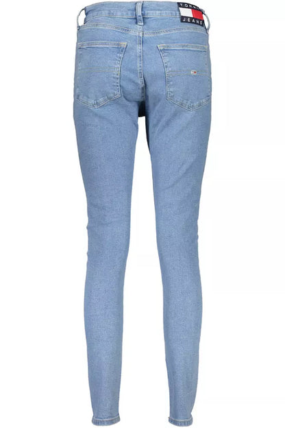 Tommy Hilfiger Light Blue Cotton Women Jeans