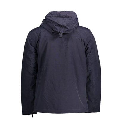 Napapijri Blue Polyamide Men Jacket