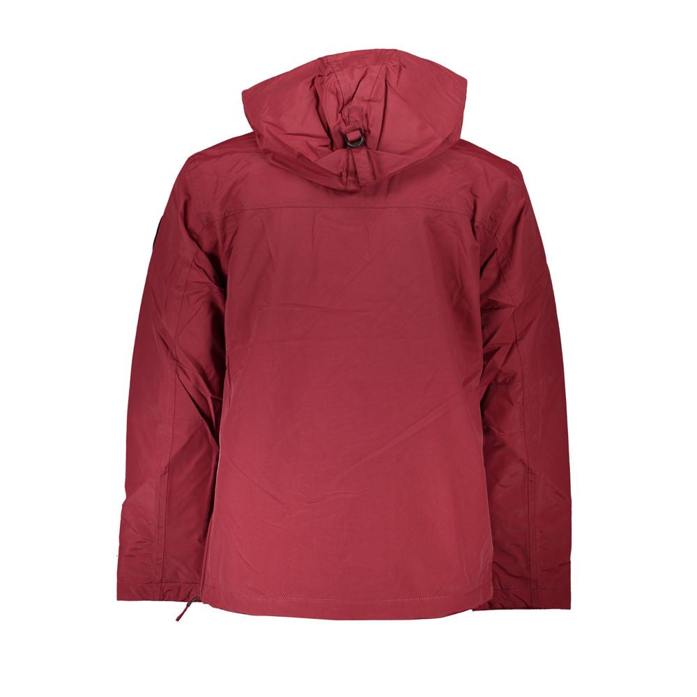 Napapijri Red Polyamide Men Jacket