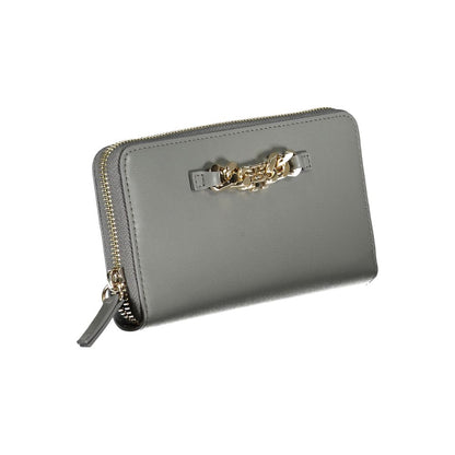 Tommy Hilfiger Chic Gray Polyethylene Compact Wallet