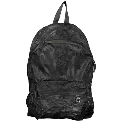 Blauer Sleek Urban Black Backpack with Laptop Sleeve