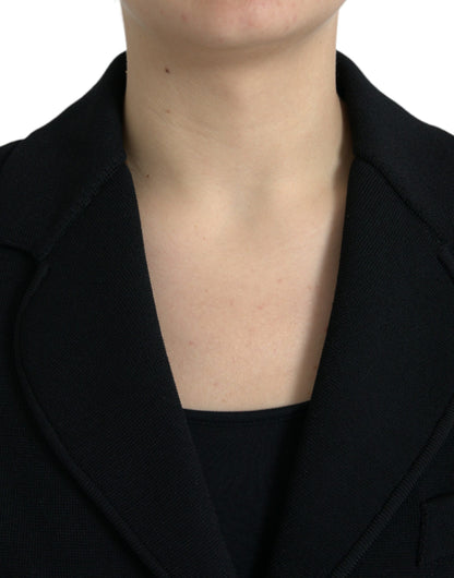 Dolce & Gabbana Elegant Black Designer Blazer for Women