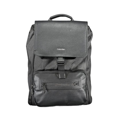 Calvin Klein Black Polyester Backpack