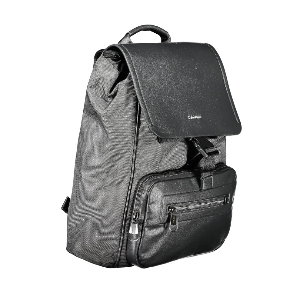 Calvin Klein Black Polyester Backpack