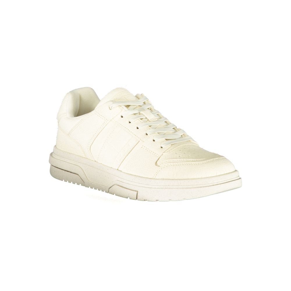 Tommy Hilfiger White Polyester Sneaker