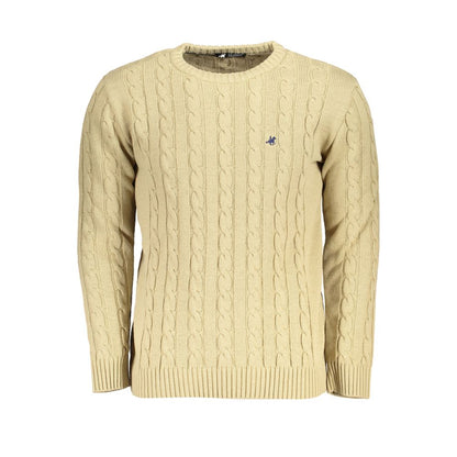 U.S. Grand Polo Beige Fabric Sweater