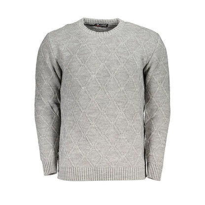 U.S. Grand Polo Gray Fabric Sweater