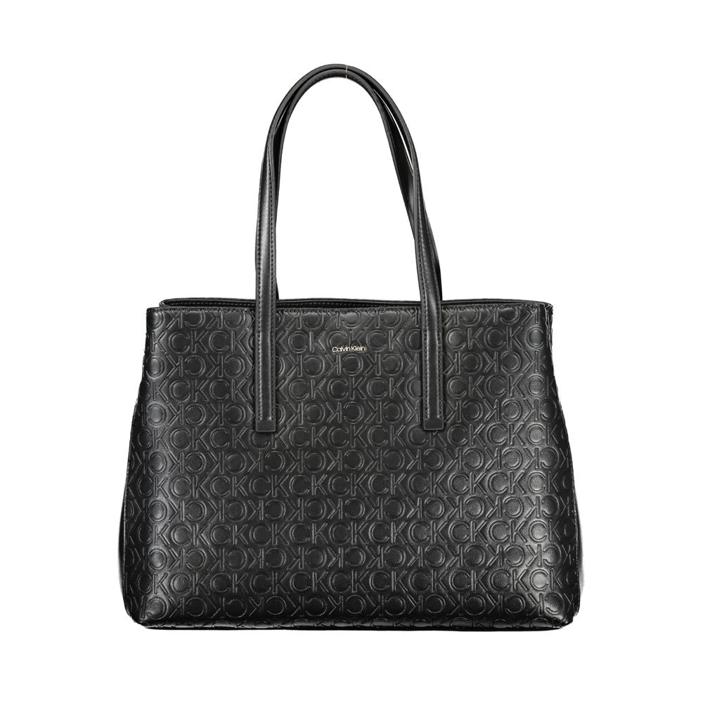 Calvin Klein Black Polyester Handbag