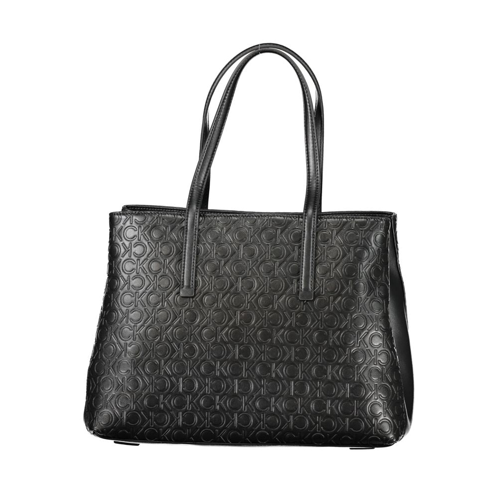 Calvin Klein Black Polyester Handbag