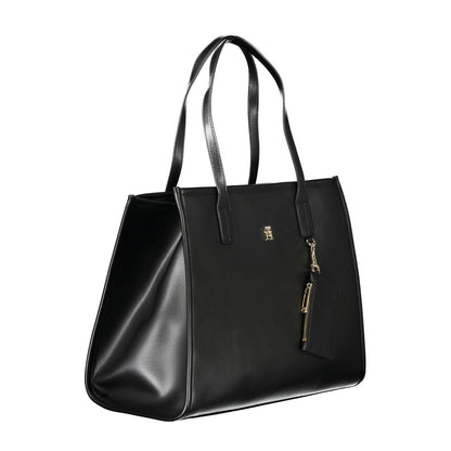 Tommy Hilfiger Black Polyethylene Handbag