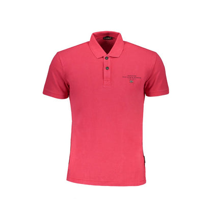 Napapijri Pink Cotton Polo Shirt